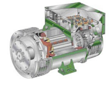 咸阳发电机内部结构图